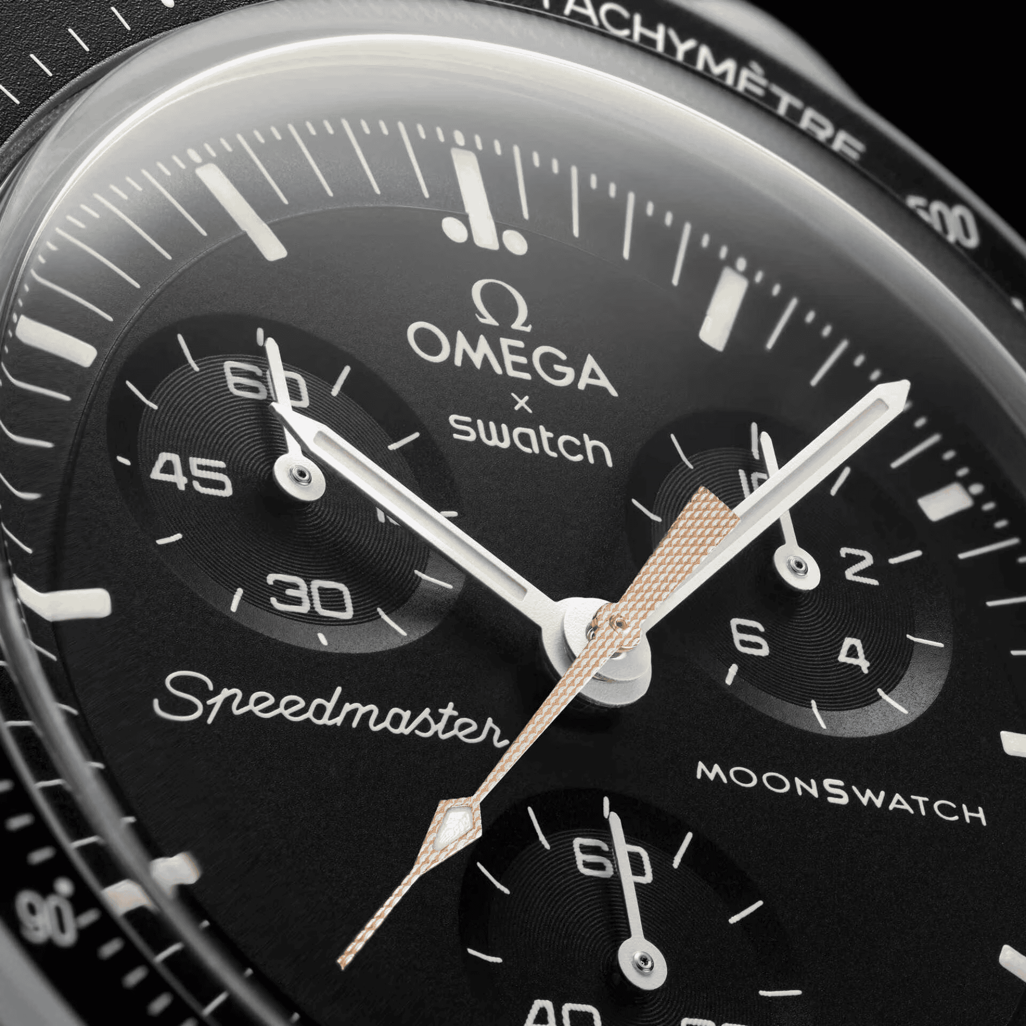 Mission to the Moon - Moonshine™ Gold - VELCRO© Strap. - OM Luxury