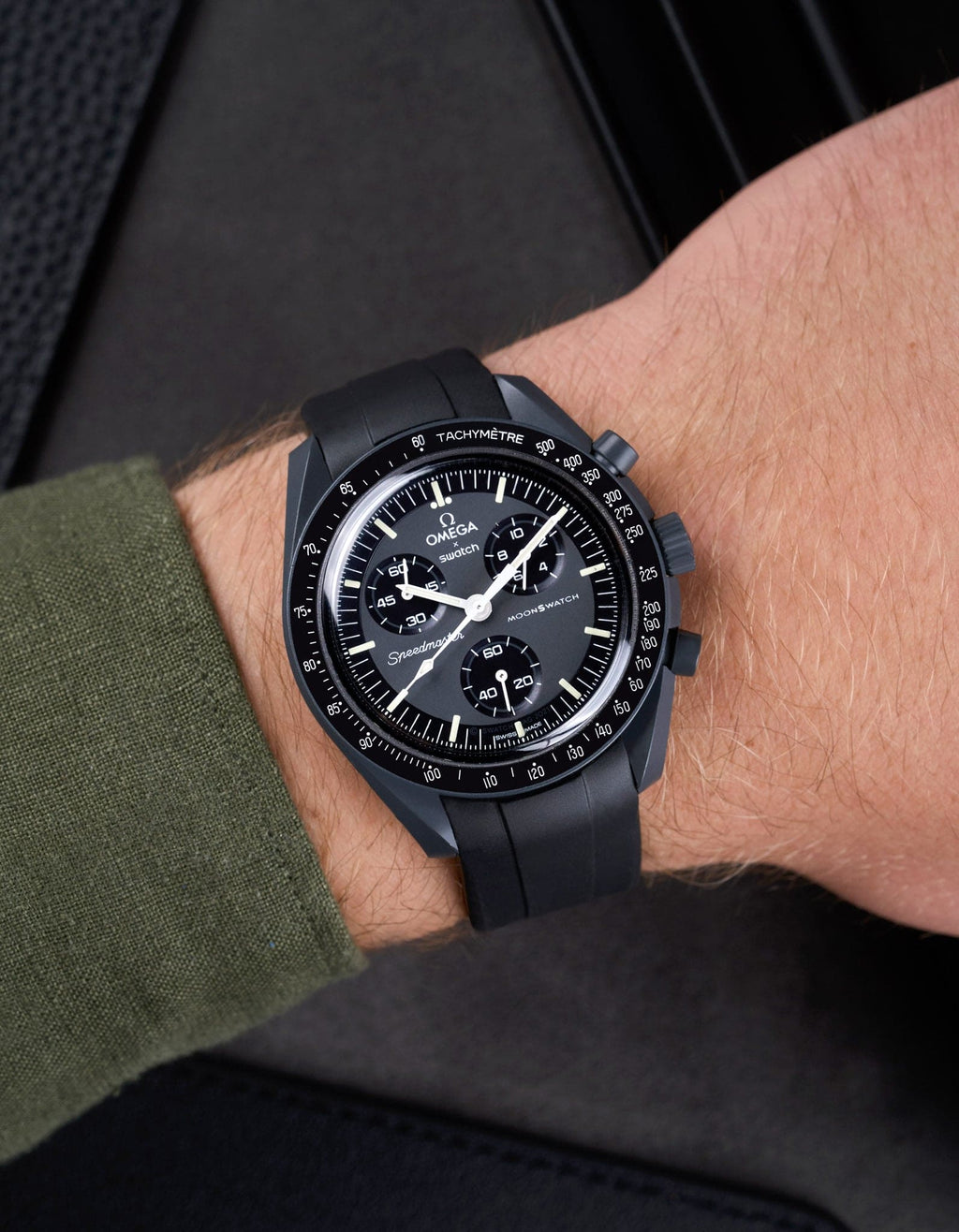 MoonSwatch Mission to Mercury (Rubber Strap) - OM Luxury