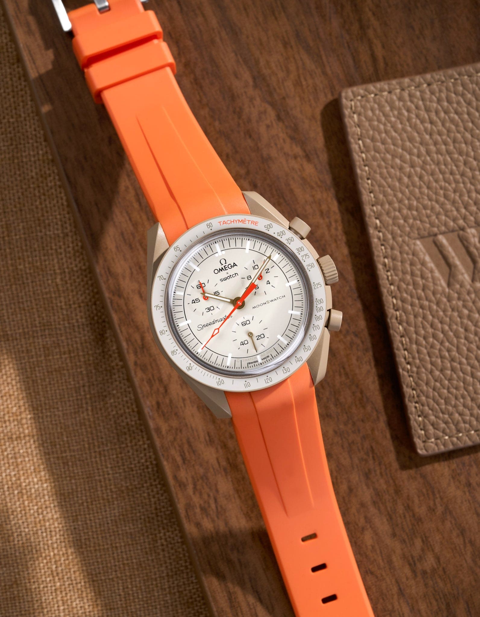 MoonSwatch Mission to Jupiter (Rubber Strap) - OM Luxury